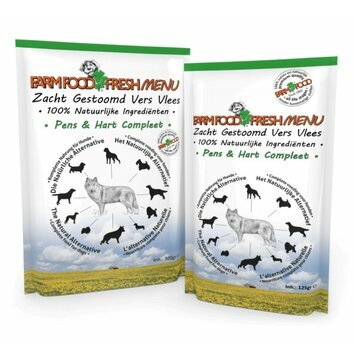 Sachets de viande pour Menu complet Tripes et coeur de boeuf par Farm Food Sachets de viande pour Menu complet Tripes et coeur de boeuf par Farm Food