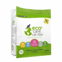Litière naturelle agglomérante au manioc 1.64 kg Eco Cane Cat LItter Litière naturelle agglomérante au manioc 1.64 kg Eco Cane Cat LItter