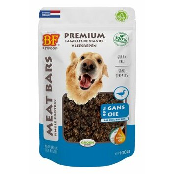 Friandises lamelles de viande sans céréales 100 g par BF PETFOOD
