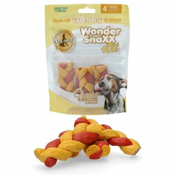Os doux tressés saveur Fromage Bacon par Healthy Chew Os doux tressés saveur Fromage Bacon par Healthy Chew