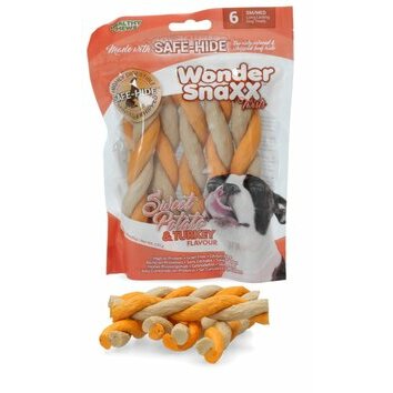 Os doux tressés Patate douce et Dinde par Healthy Chews Os doux tressés Patate douce et Dinde par Healthy Chews