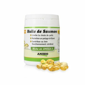 Huile de saumon 180 capsules Anibio