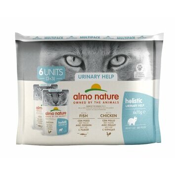 Pâtée pour chat Urinary Help 6 x 70 g Almo Nature
