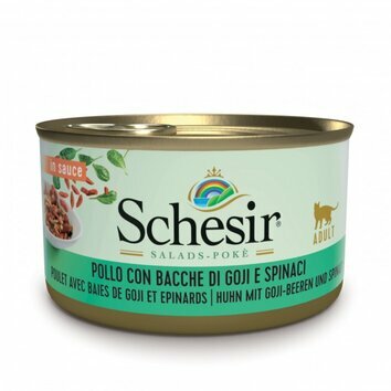 Pâtée en sauce Poké pour chat 6 x 85 g Schesir