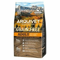 Croquettes chien Grain Free Dinde légumes 2 kg Arquivet