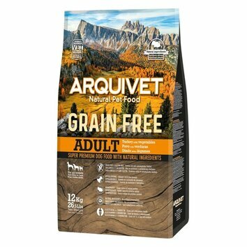 Croquettes chien Grain Free Dinde légumes 12 kg Arquivet Croquettes chien Grain Free Dinde légumes 12 kg Arquivet