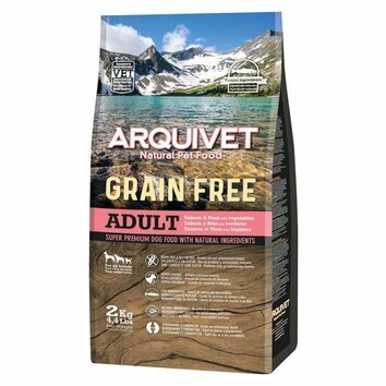Croquettes chien Grain Free Saumon et Thon 2 kg Arquivet Croquettes chien Grain Free Saumon et Thon 2 kg Arquivet