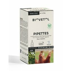 Pack économique Pipettes Basse-Cour x 12 Biovetol Pack économique Pipettes Basse-Cour x 12 Biovetol