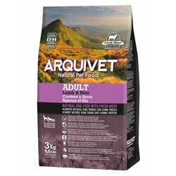 Croquettes chien Agneau Riz 3 kg Arquivet