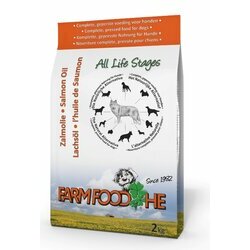 Croquettes pressées chien Huile de saumon 2 kg Farm Food Croquettes pressées chien Huile de saumon 2 kg Farm Food