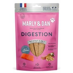 Barres à mâcher pour chien Digestion 80 g par Marly & Dan