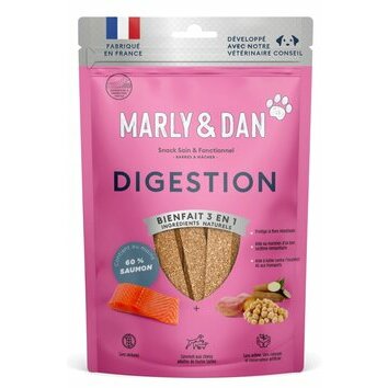 Barres à mâcher pour chien Digestion 80 g par Marly & Dan Barres à mâcher pour chien Digestion 80 g par Marly & Dan