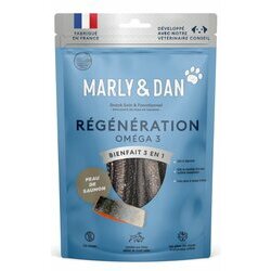 Barres à mâcher pour chien Régénération Oméga 3 en 80 g par Marly & Dan Barres à mâcher pour chien Régénération Oméga 3 en 80 g par Marly & Dan