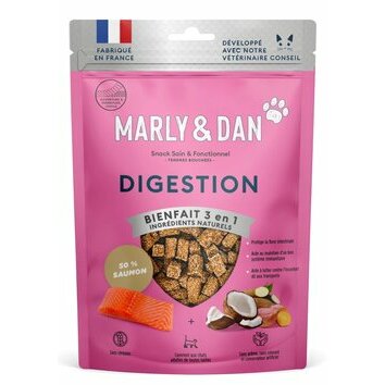 Tendres bouchées pour chat Digestion 40 g par Marly & Dan