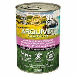 Pâtée pour chien Agneau et Poulet 6 x 400 g Arquivet Pâtée pour chien Agneau et Poulet 6 x 400 g Arquivet