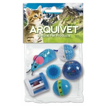 Jouets pour chat en pack de 6 par Arquivet Jouets pour chat en pack de 6 par Arquivet