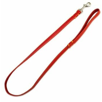 Laisse en cuir rouge pour chien par Arquivet Laisse en cuir rouge pour chien par Arquivet