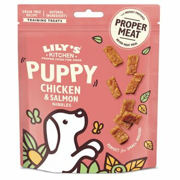 Friandises pour chiot Poulet et Saumon 70 g par Lily's Kitchen Friandises pour chiot Poulet et Saumon 70 g par Lily's Kitchen