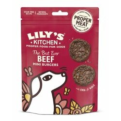Friandises pour chien Mini Burgers 70 g par Lily's Kitchen Friandises pour chien Mini Burgers 70 g par Lily's Kitchen