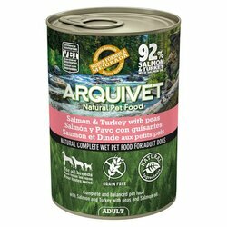 Pâtée pour chien Saumon et Dinde 6 x 400 g Arquivet Pâtée pour chien Saumon et Dinde 6 x 400 g Arquivet