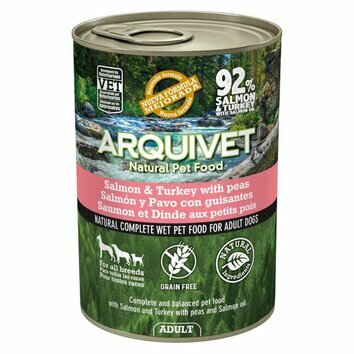 Pâtée pour chien Saumon et Dinde 6 x 400 g Arquivet Pâtée pour chien Saumon et Dinde 6 x 400 g Arquivet