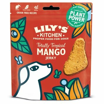 Friandises pour chien en lamelle à la mangue Jerky 70 g Lily's Kitchen Friandises pour chien en lamelle à la mangue Jerky 70 g Lily's Kitchen
