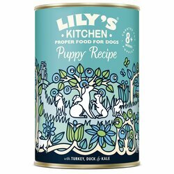 Pâtée pour chiot Dinde Canard 6 x 400 g Lily's Kitchen Pâtée pour chiot Dinde Canard 6 x 400 g Lily's Kitchen