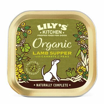 Pâtée Bio pour chien à l'agneau 11 x 150 g Lily's Kitchen Pâtée Bio pour chien à l'agneau 11 x 150 g Lily's Kitchen