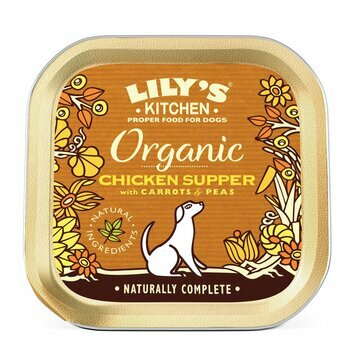 Pâtée Bio pour chien au poulet 11 x 150 g Lily's Kitchen Pâtée Bio pour chien au poulet 11 x 150 g Lily's Kitchen