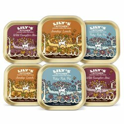 Multipack pâtée sans céréales Grain Free pour chien 6 x 150 g Lily's Kitchen