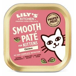 Pâtée pour chaton au poulet 19 x 85 g Lily's Kitchen Pâtée pour chaton au poulet 19 x 85 g Lily's Kitchen