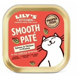 Pâtée pour chat Saumon Poulet Crevettes 19 x 85 g Lily's Kitchen Pâtée pour chat Saumon Poulet Crevettes 19 x 85 g Lily's Kitchen