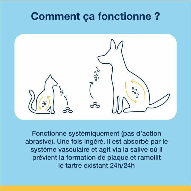 PlaqueOff Dental Croq' Veggie Chats anti-tartre ANTI GASPI 60 g Buccosanté