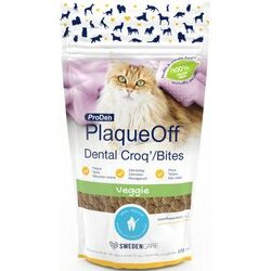 PlaqueOff Dental Croq' Veggie Chats anti-tartre 60 g Buccosanté