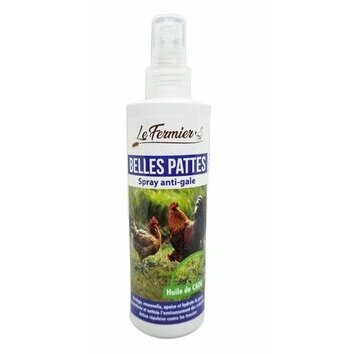 Spray anti-galle poule et volailles Belles Pattes 250 ml Le Fermier