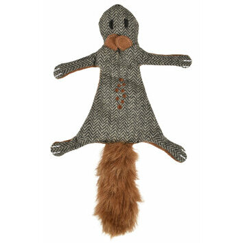 Peluche en fibres de laine recyclée Ecureuil par Bobby Peluche en fibres de laine recyclée Ecureuil par Bobby