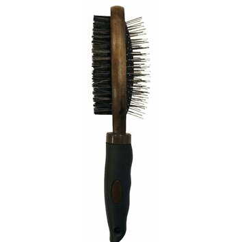 Brosse professionnelle double face Vintage Barbershop avec coffret Croci Brosse professionnelle double face Vintage Barbershop avec coffret Croci