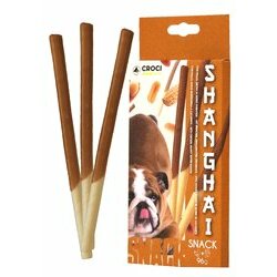 Bâtonnets pour chien poulet saveur beurre de cacahuette 96 g par Croci Bâtonnets pour chien poulet saveur beurre de cacahuette 96 g par Croci