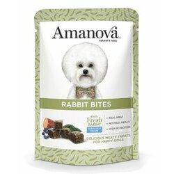 Friandises Lapin frais sans céréales 100 g Amanova Friandises Lapin frais sans céréales 100 g Amanova