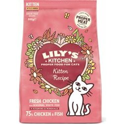 Croquettes chaton Poulet poisson 800 g Lily's Kitchen