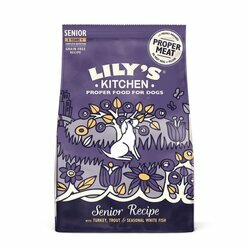 Croquettes chien Sans céréales Senior Dinde et Truite 2.5 kg Lily's Kitchen Croquettes chien Sans céréales Senior Dinde et Truite 2.5 kg Lily's Kitchen