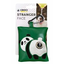 Porte-sac à crottes Stranger face Panda par Croci