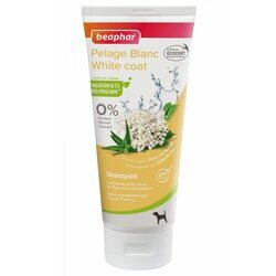 Shampooing pelage blanc ou clair chien Certifié Ecocert 200 ml Beaphar