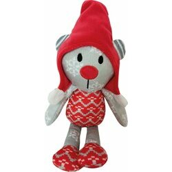 Peluche doudou Ours de Noël Tartan par Croci