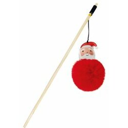 Baguette de Noël avec pompon pour chat par Croci