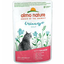 Pâtée naturelle pour chat Urinary 6 x 70 g Almo Nature