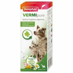 Vermipure liquide chiot et chien 50 ml Beaphar