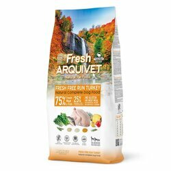 Croquettes chien semi-humide Fresh dinde fraîche 10 kg Arquivet