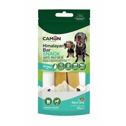 Barres Dental chien fromage de Yack au lait de l'Himalaya Médium paquet de 2 barres Camon Barres Dental chien fromage de Yack au lait de l'Himalaya Médium paquet de 2 barres Camon