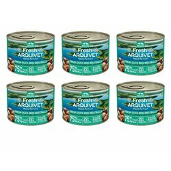 Pâtée pour chien boulettes Mini Canard patate douce orange 6 x 200 g Arquivet Pâtée pour chien boulettes Mini Canard patate douce orange 6 x 200 g Arquivet